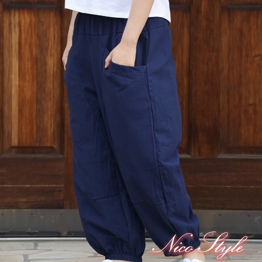 送料無料 麻混パンツ レディース サーカスパンツ 秋 綿麻 リネン混 ゆったり サルエルパンツ リラックスパンツ ロング丈 ウエストゴム ダボダボ N5009 Booboo Collection 通販 Yahoo ショッピング