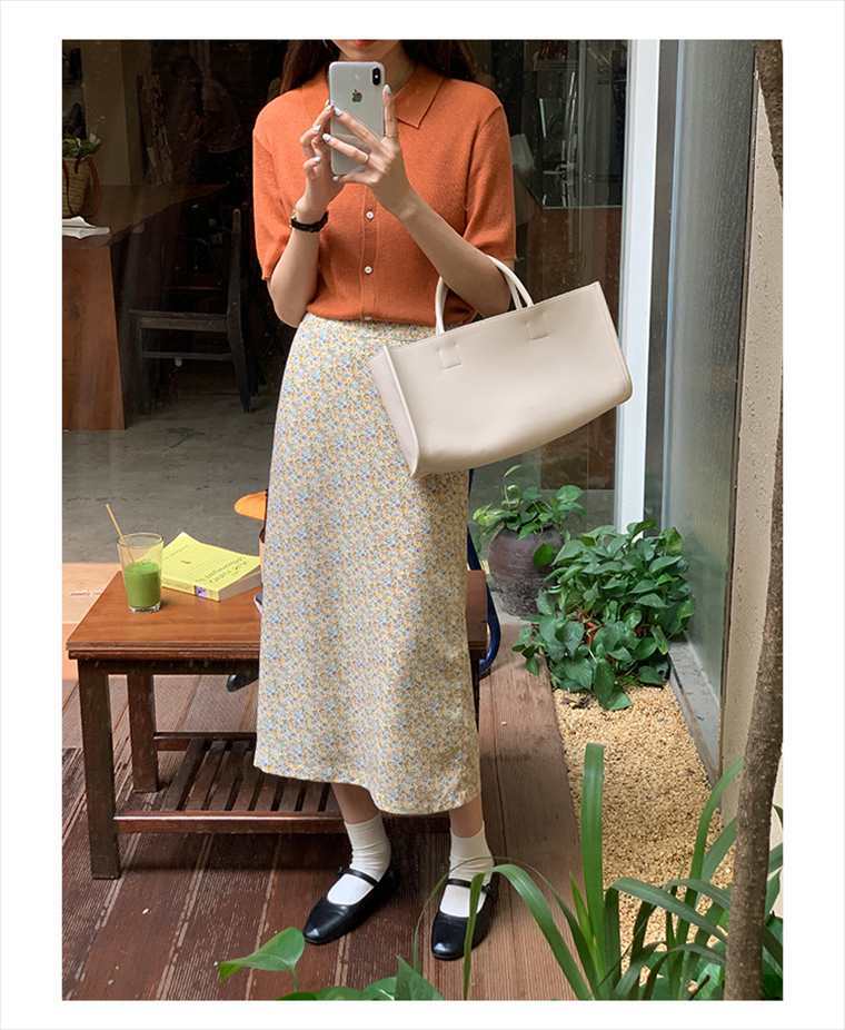 ZOY 美品 リバティ 花柄 スカート ストレッチ 大きいサイズ 春夏