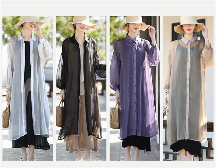【GUMZZI】ベルトセットロング丈シャツワンピースto27637 Amazon.co.jp: [X&ZのSHOP] 販売正規店 シャツワンピース シャツ