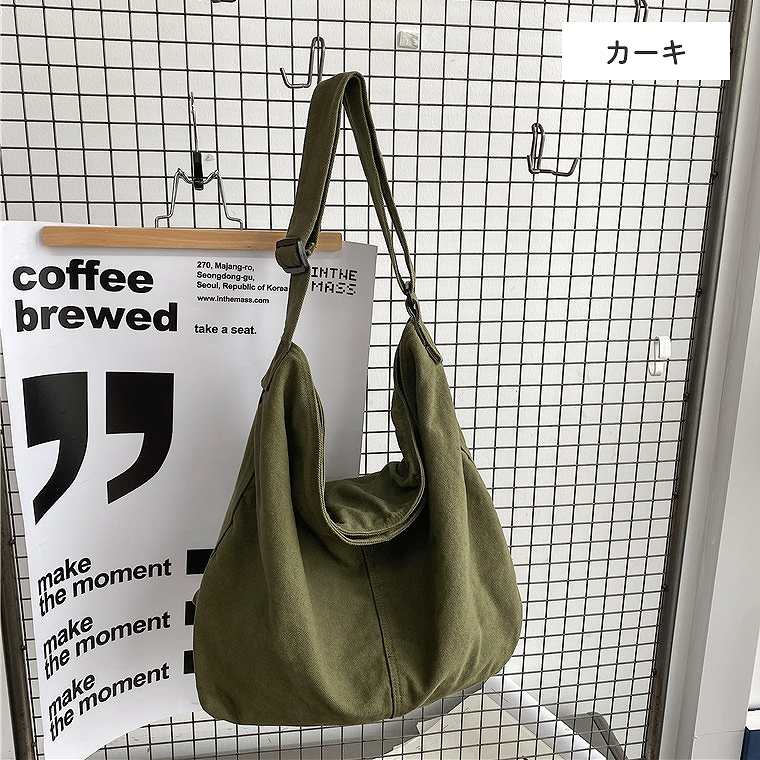 キャンバス トート ショルダー バッグ 2way ショルダーバッグ