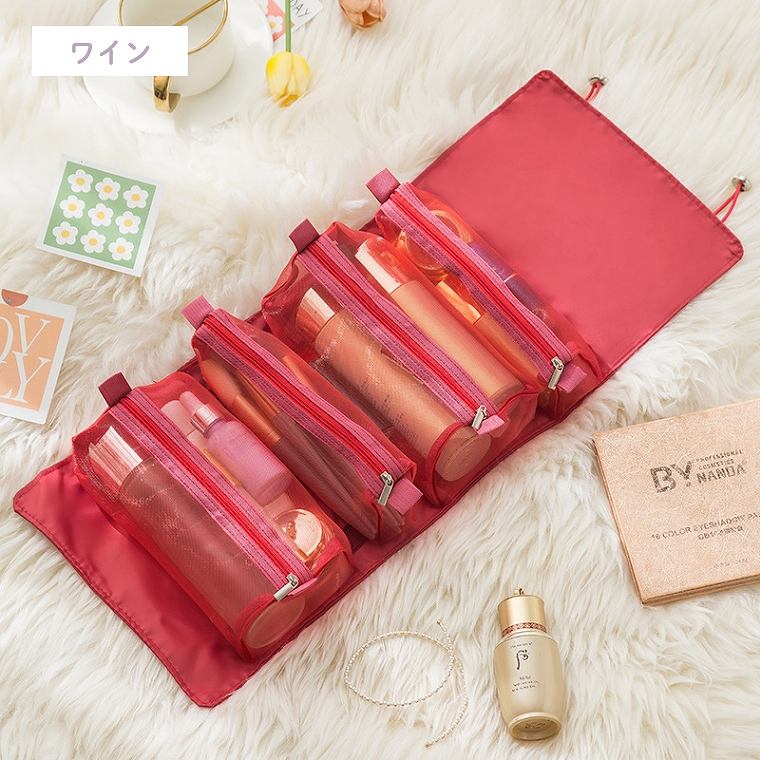 【COACH】コーチ　トラベルポーチ　コスメポーチ　化粧ポーチ　旅行　収納　新品 Coach(コーチ) ポーチ(レディース) - 海外通販のBUYMA