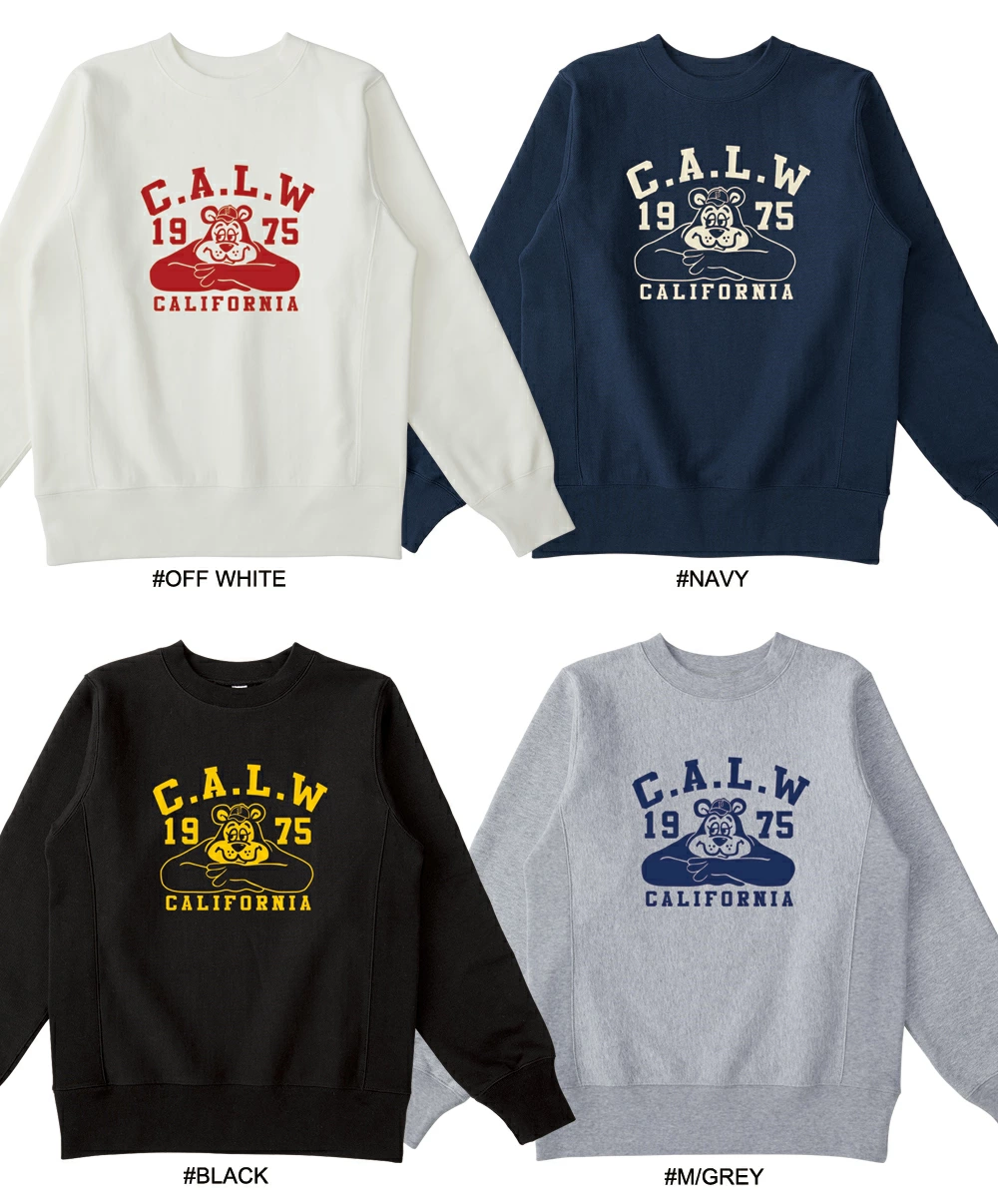 BILLVAN リバースウィーブ CALベア 70'sヘビースウェット