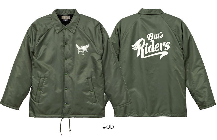 BILLVAN（ビルバン） BILLVAN Riders 裏ボア・防寒 コーチジャケット