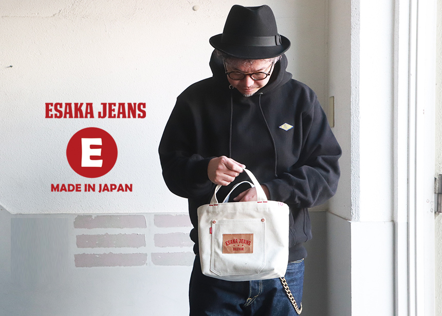 江坂ジーンズ 日本製 ヘビー帆布・ミニ トートバッグ Billvan ランチバッグ・エコバッグ デニム :esj-b006h:ブギースタイル - 通販  - Yahoo!ショッピング