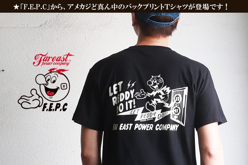 メイルオーダー Tシャツ F E P C Let Reddy アメカジ Tシャツ Fepc0021ss メンズ アメカジ 今だけ限定15 Offクーポン発行中