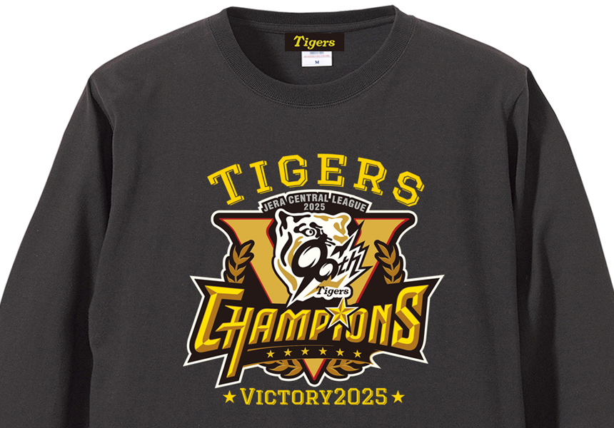 BILLVAN（ビルバン） 2025阪神タイガース・リーグ優勝記念 ロゴ ロング