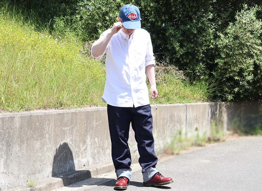 BILLVAN 605 ルーズフィット ワンウォッシュ デニムパンツ 日本 BILLVAN 605 ルーズフィット ワンウォッシュ デニムパンツ 日本