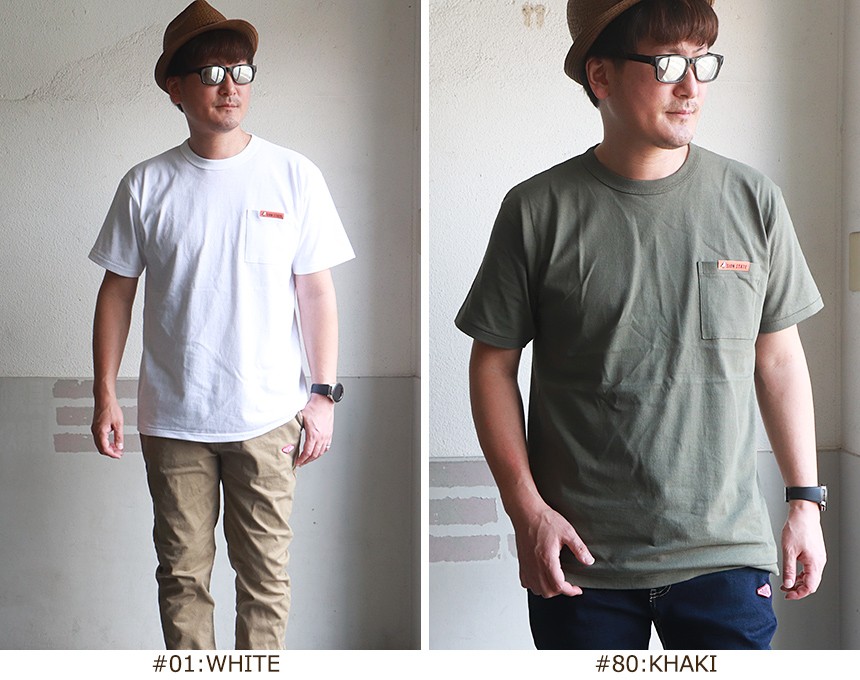 SIGN STATE オープンエンド・コットン・ポケット Tシャツ サイン