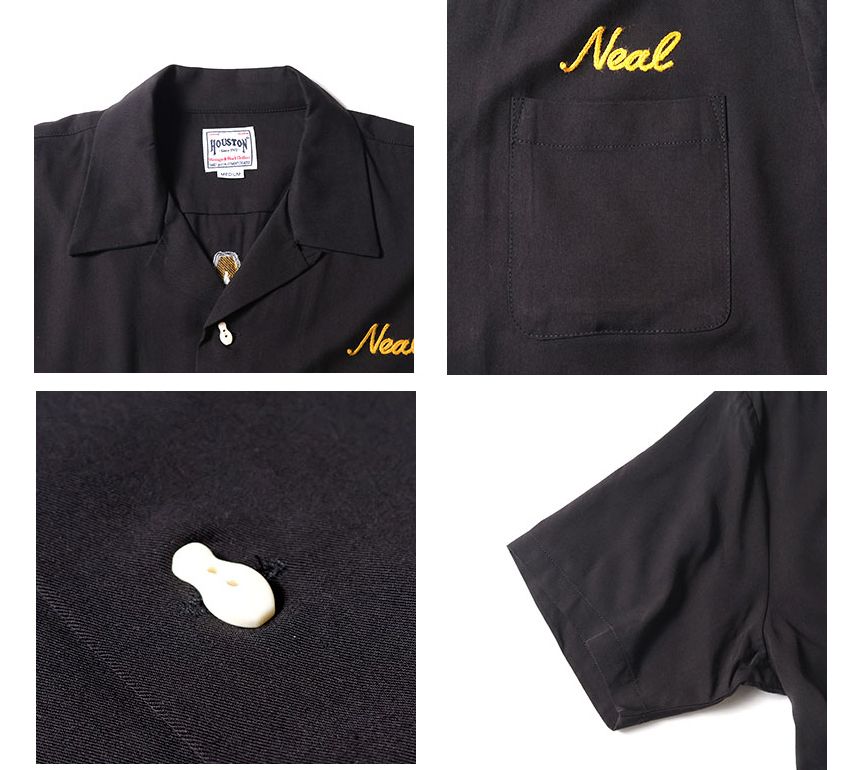 HOUSTON（ヒューストン） 41178 MILWAUKEE 半袖ボウリングシャツ