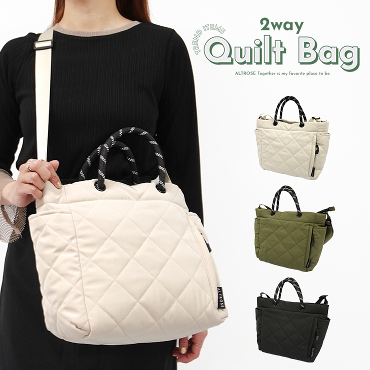 ALTROSE（アルトローズ） トートバッグ ショルダーバッグ レディース