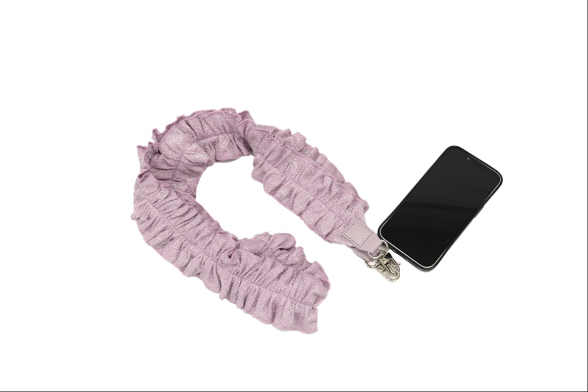 ALTROSE スマホストラップ ラメギャザーストラップ ギャザー ALTROSE スマホストラップ ラメギャザーストラップ ギャザー