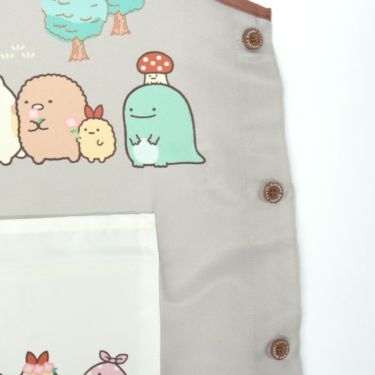 エプロン キャラクター 保育士 すみっコぐらし チュニック