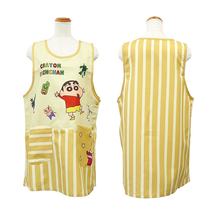 キャラクターエプロン クレヨンしんちゃん しんちゃん 大人用エプロン