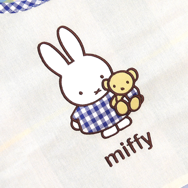 ミッフィー エプロン 保育士エプロン miffy キャラクターエプロン M L