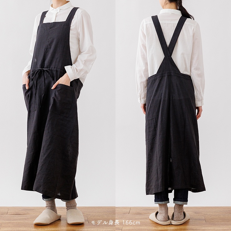 インド刺繍 ロングワンピース おしゃれエプロン 5点セット 体型カバー　No6 boogiewoogie-store_58-8036