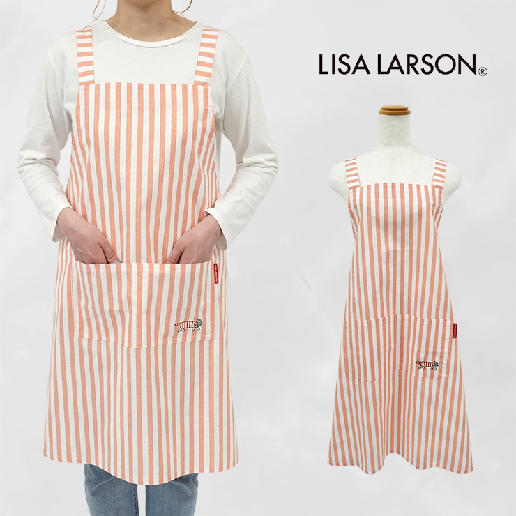 新品 リサラーソン エプロン Lisa Larson リサラーソン エプロン ブランド H型エプロン