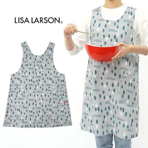 リサラーソン エプロン ブランド クロスエプロン 日本製 北欧 Lisa Larson リサ・ラーソ...