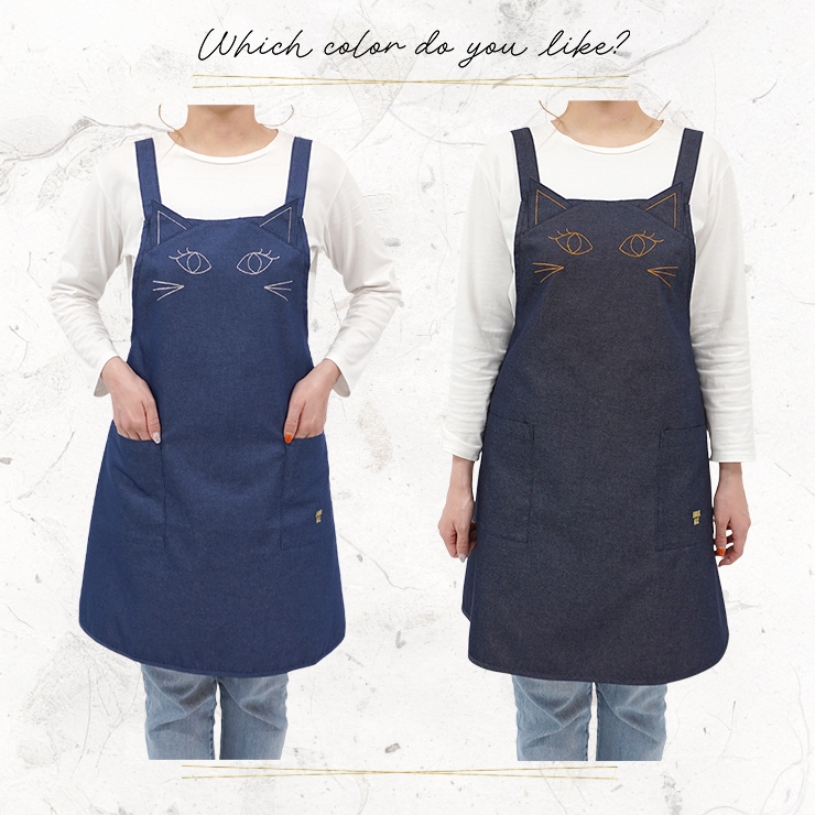 ANNA SUI（アナスイ） エプロン ブランドエプロン 百貨店 猫 薔薇