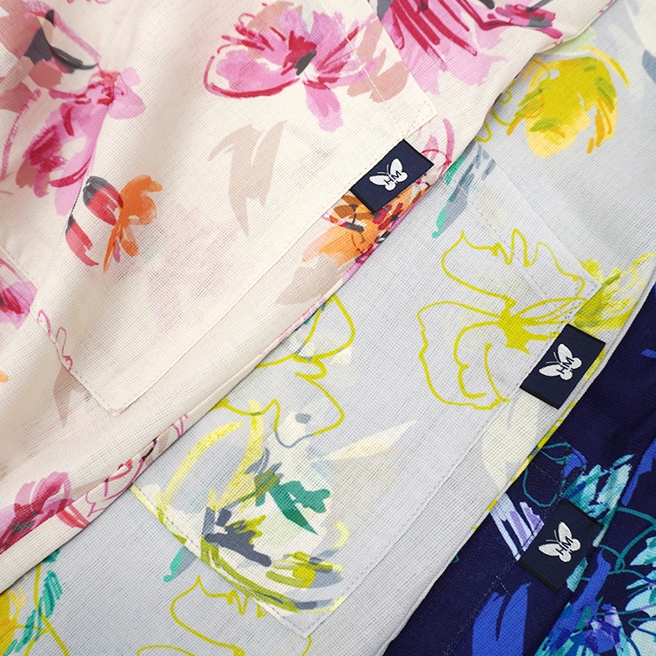 #anc ハナエモリ HANAEMORI カットソー L 青系 チュニック 花柄 レディース [940205] 67390_3.jpg
