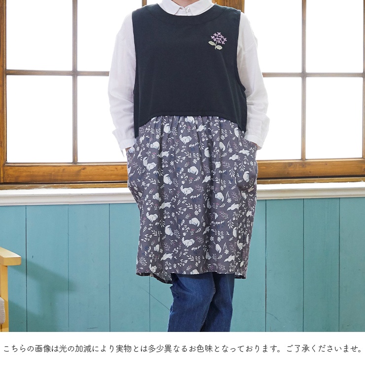 ギャルリ百草　リネンエプロンチュニック　momogusa Amazon.co.jp: [meirire] チュニックエプロン レディース マルチ