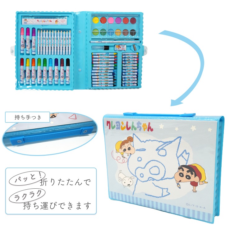 クレヨンしんちゃん　セット クレヨンしんちゃん すきすきセット プルバックトレイン