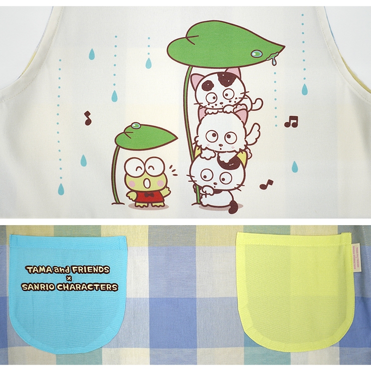 sanrio キャラクター エプロン 保育士 サンリオ タマ＆フレンズ