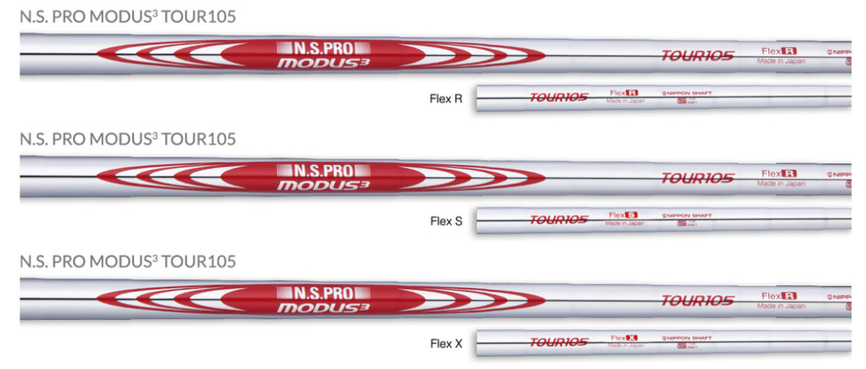 日本シャフト 6本 工賃・グリップ込 MODUS 105 モーダス