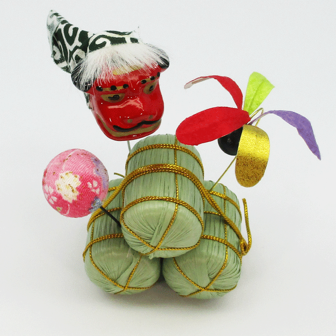 三面掛け飾り 縁起物? 三ッ俵【福俵】三つ俵【Φ30mm】1個入り 花資材 縁起物