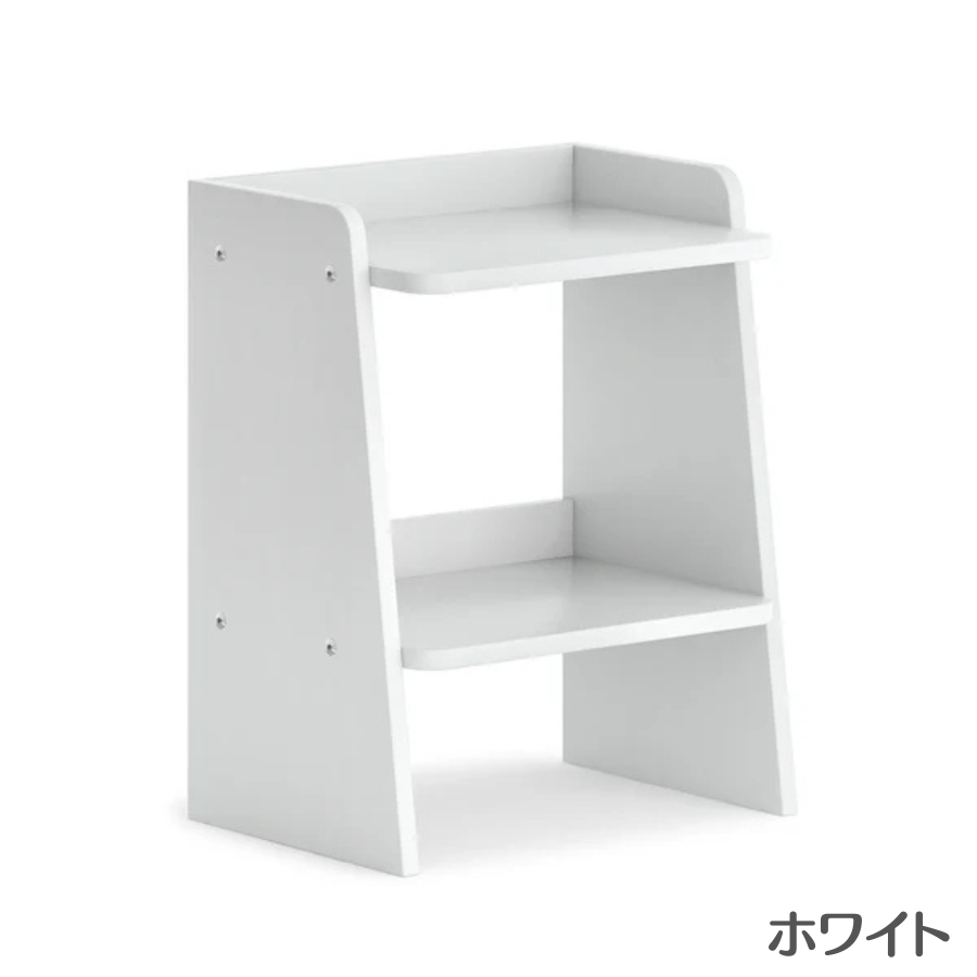 Boori 木製 ベッドサイド テーブル 収納 本棚 2年保証 コンパクト テーブル 収納棚 ミニ本棚 テーブル スリム 小物収納 インテリア 子供部屋 ブーリ BK-NEBS |  | 03