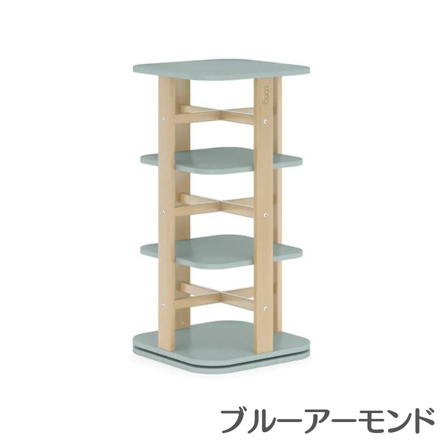 特価 3300円 OFF】Boori 木製 回転式 本棚 2年保証 ブックシェルフ 3段