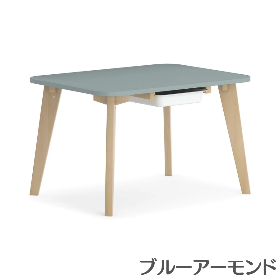 【特価3090円OFF】Boori ティディ 木製 テーブル【1年保証】2歳〜10歳頃まで使える 幼児 子供 長方形 テーブル ローテーブル ミニテーブル 2人掛け BK-TITAV23 |  | 02