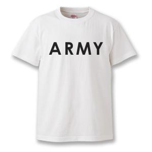 Tシャツ 半袖 メンズ ビンテージ柄カレッジプリントTシャツ clg10&quot;ARMY&quot;/メンズ/ユニセ...