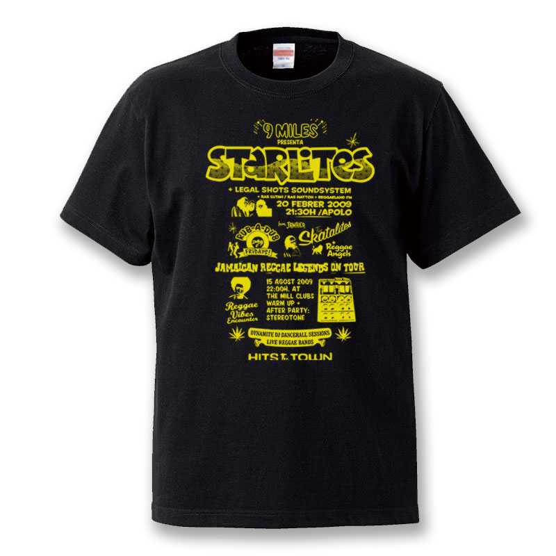 Tシャツ メンズ レゲエ reggae メール便OK まとめ割 Tシャツフェスタ対象 Starlites fst008 S-XL 通販 おしゃれ :  fst008 : ボーダーズストア - 通販 - Yahoo!ショッピング