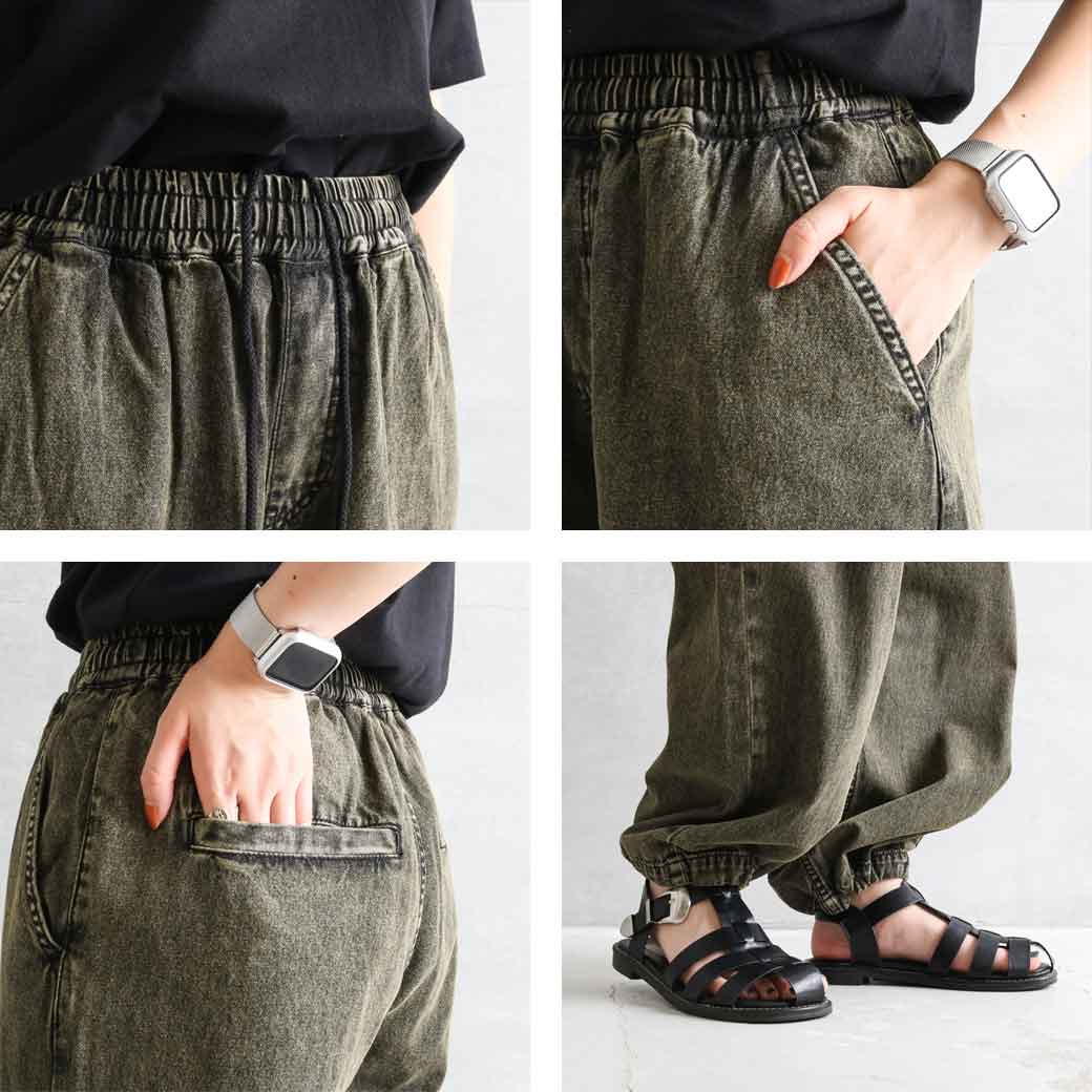 ニッセン パンツ スキニー スリム 小さいサイズ レディース ゆる