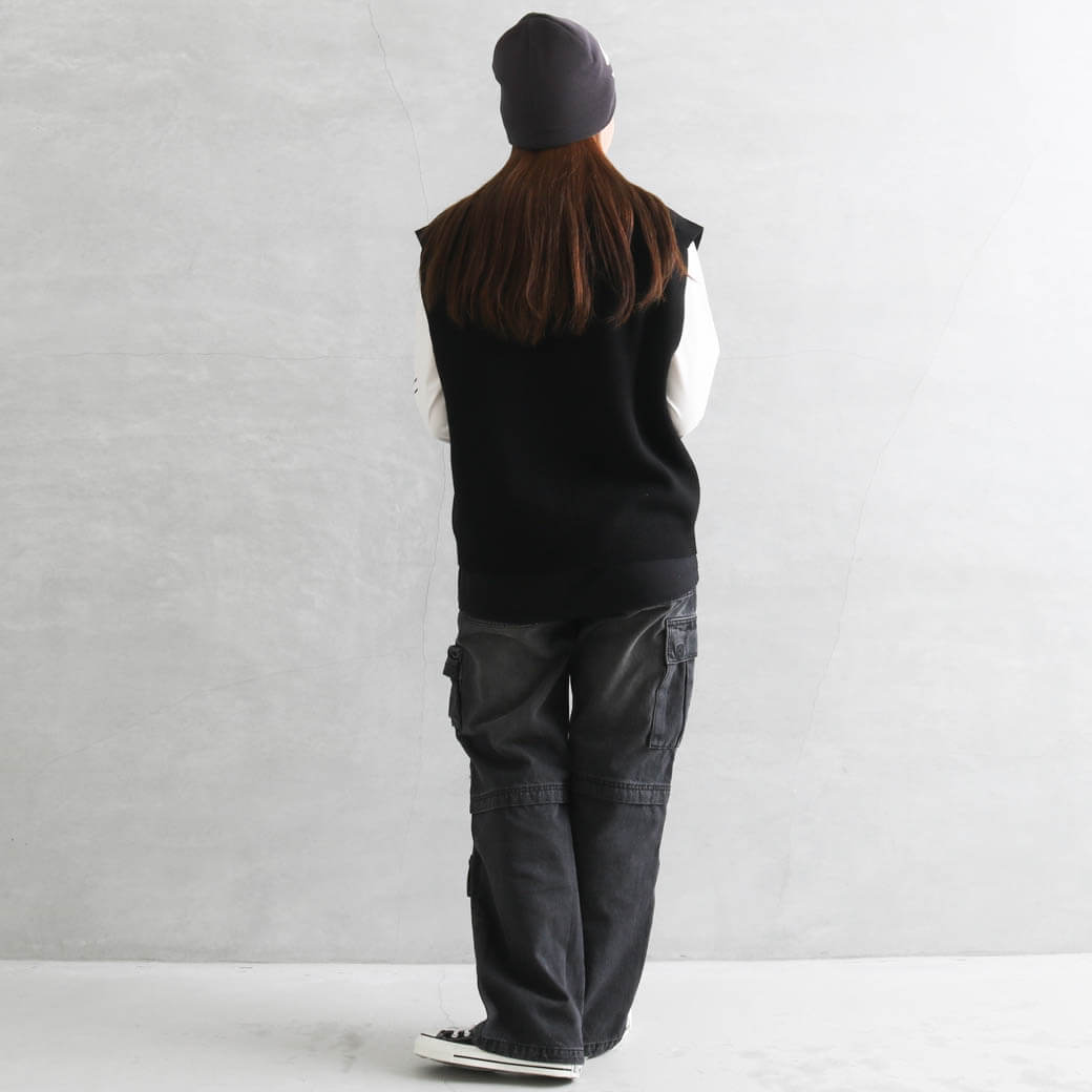 2WAY WIDE LEG CARGO PANTS（デニムパンツ）｜X-girl（エックス