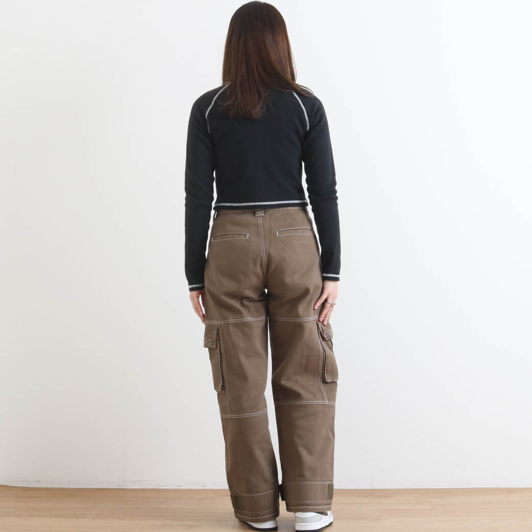 X-girl エックスガール ADJUSTABLE HEM CARGO PANTS カーゴ パンツ 