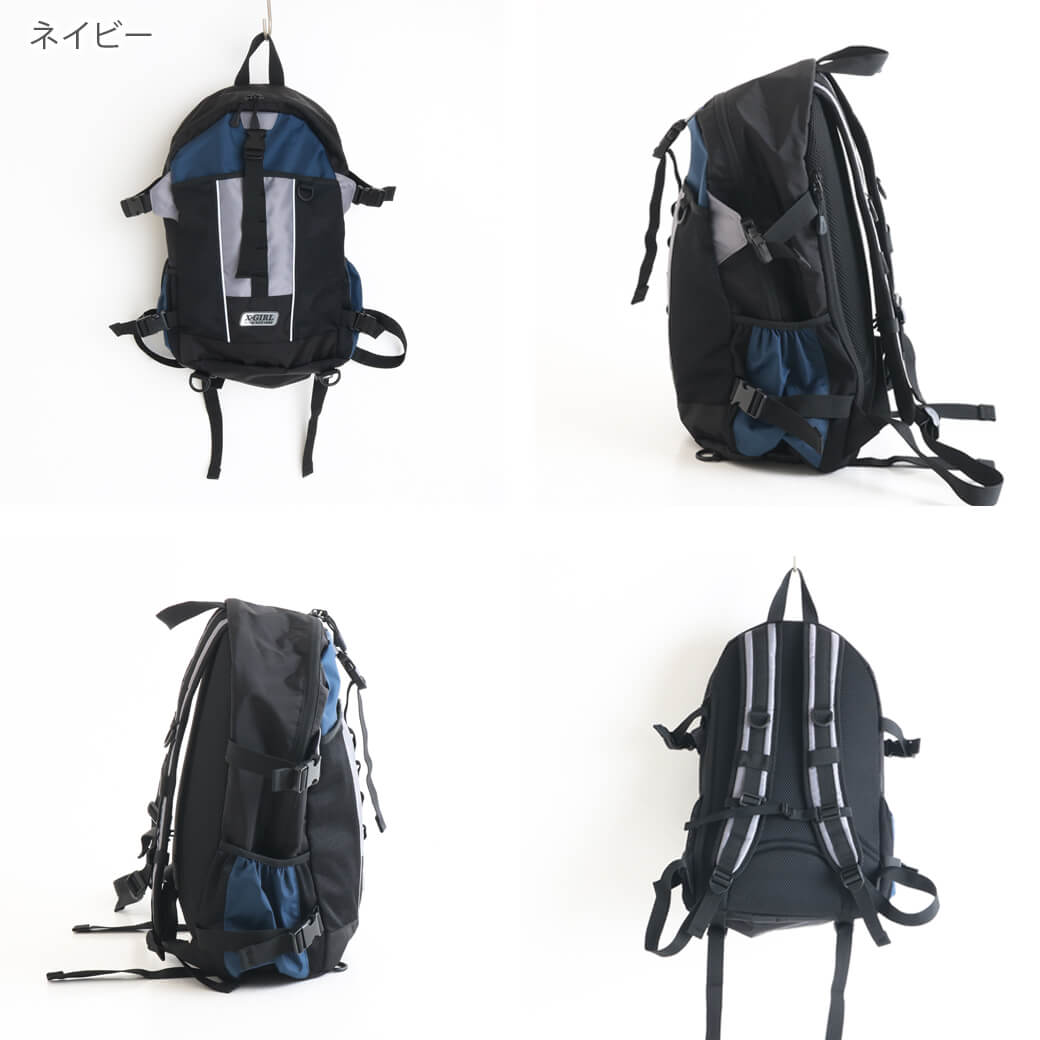 X-girl エックスガール DAISY CHAIN BACKPACK デイジー チェーン