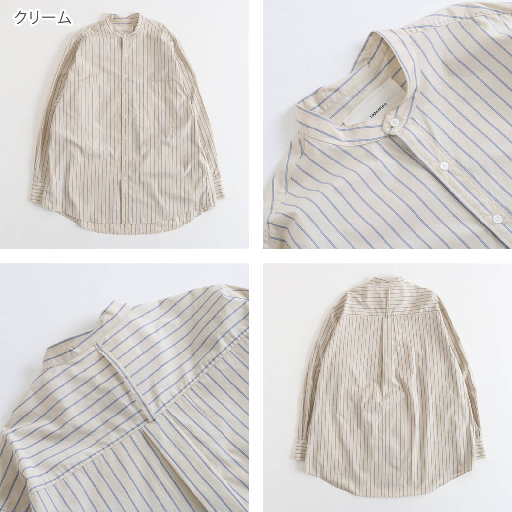 TODAYFUL トゥデイフル ストライプオーバーシャツ Stripe Over Shirts