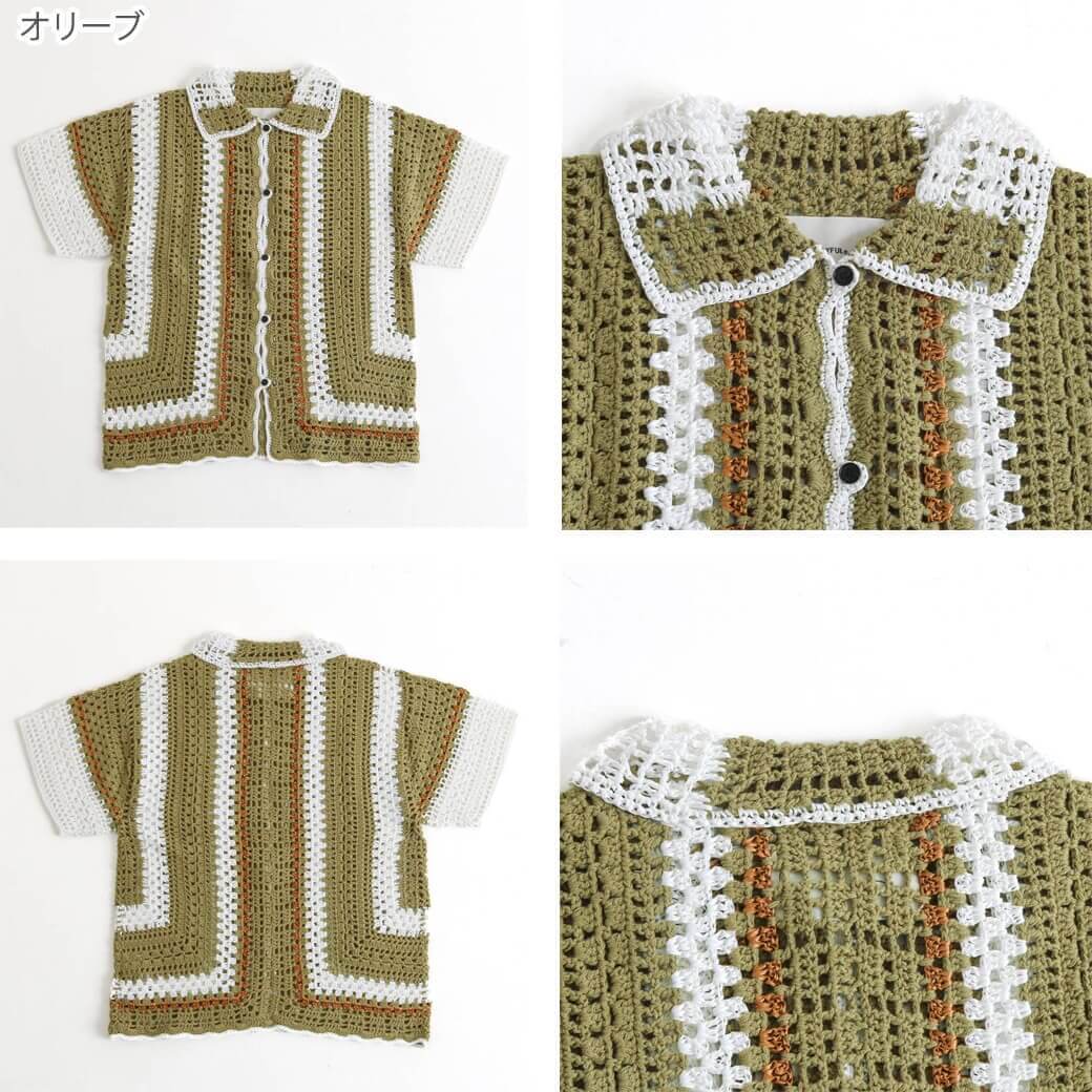 トゥデイフル TODAYFUL クロシェ オーバー シャツ Crochet Over Shirts