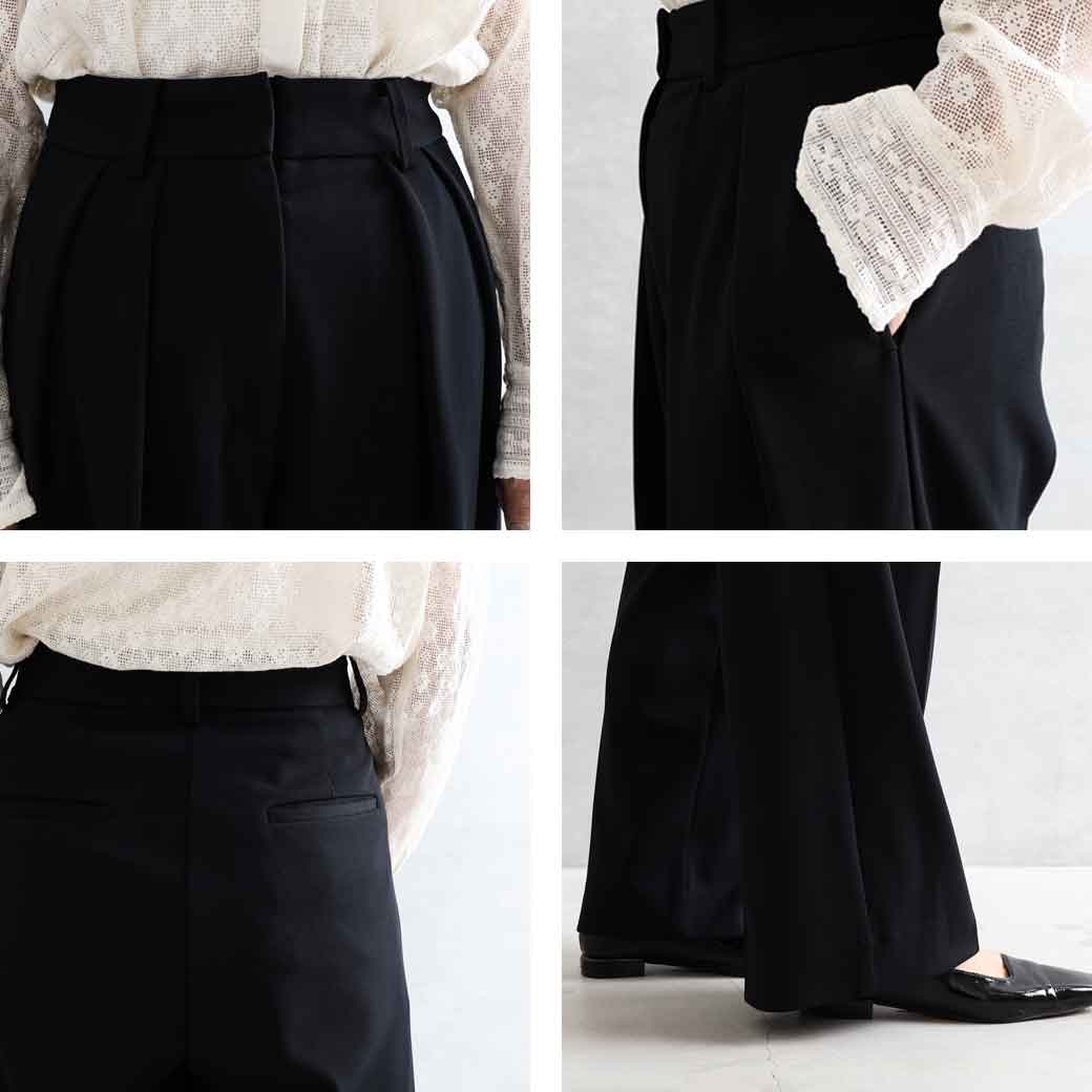 トゥデイフル TODAYFUL Doubletuck Twill Trousers ダブルタックツイル 