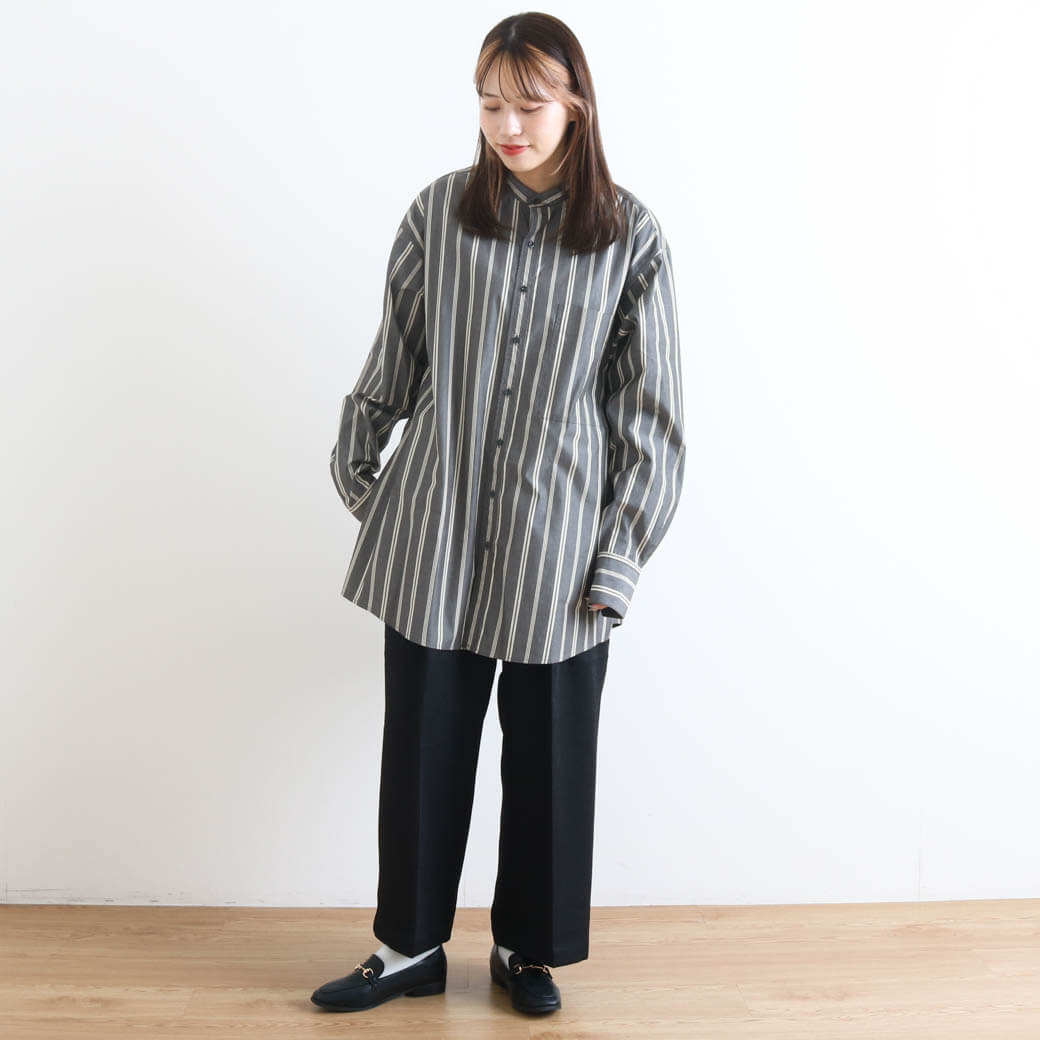 TODAYFUL トゥデイフル Stripe Over Shirts レディース キレイめ