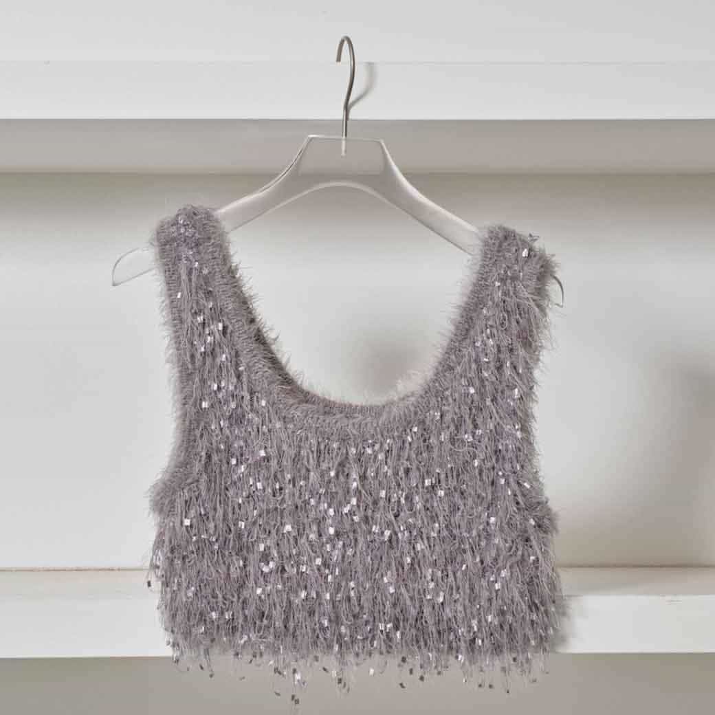 TODAYFUL トゥデイフル フリンジ ニット ビスチェ Fringe Knit