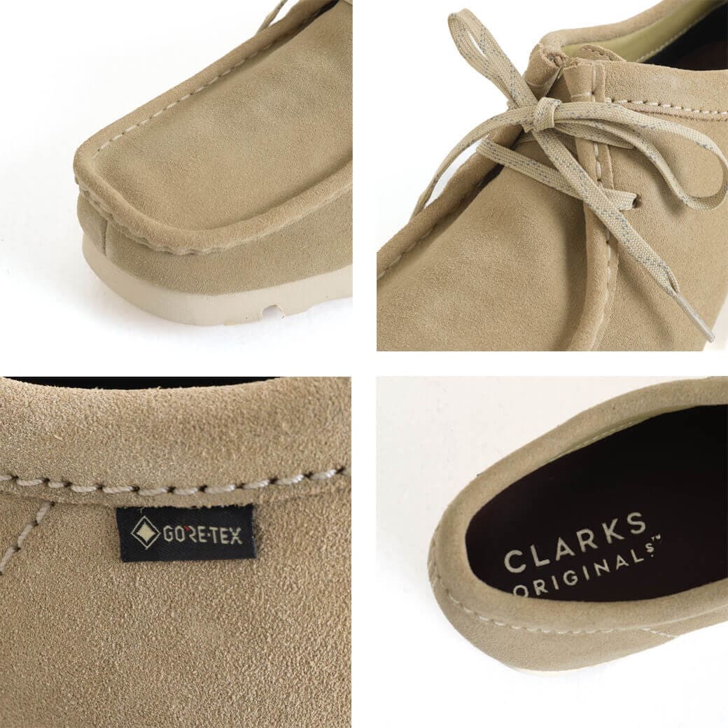 クラークス ワラビー CLARKS Wallabee GTX メンズ ゴアテックス 小物