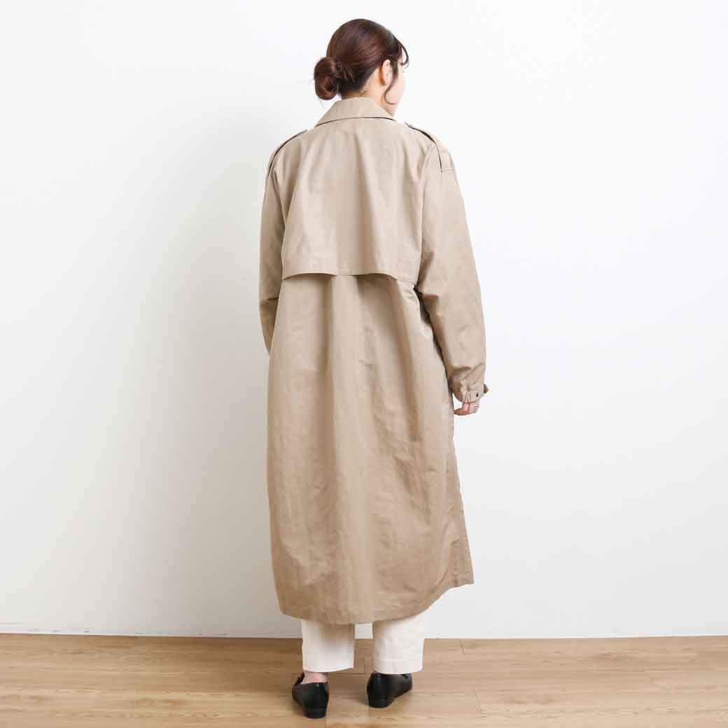 クレドナ CREDONA nylon over long coat ナイロンオーバーロングコート