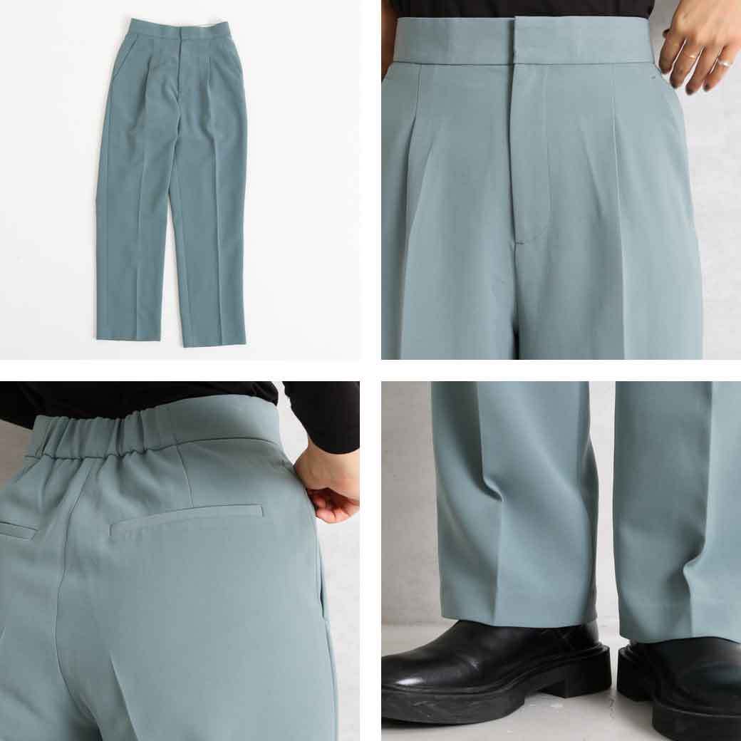 クレドナ CREDONA Front tack tapered pants フロントタックテーパードパンツ 1421420782 レディース ボトムス  テーパード カラーパンツ 秋冬 送料無料 : 1421420782 : BORNFREE E-SHOP - 通販 - Yahoo!ショッピング