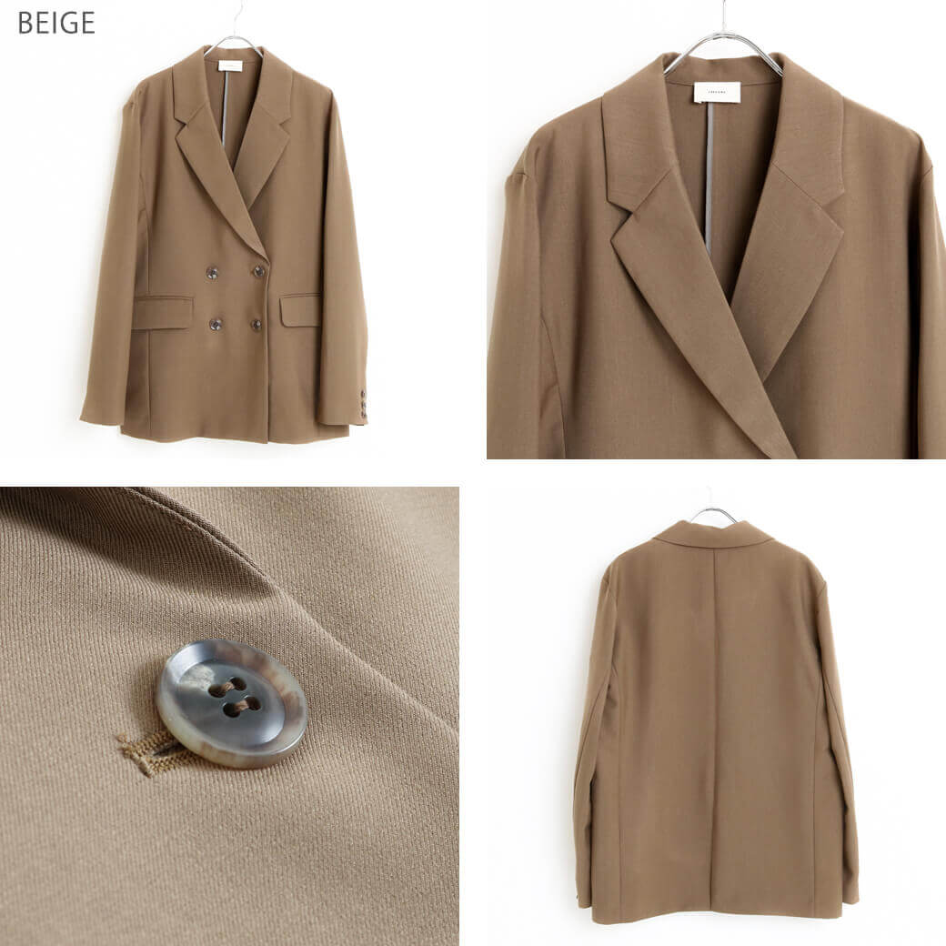 CREDONA クレドナ Twill tailored jacket ツイルテーラード