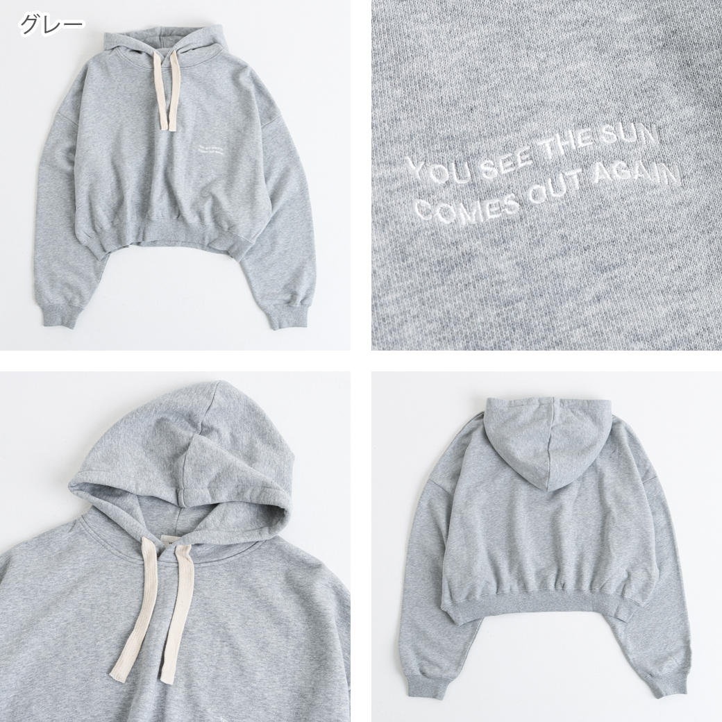 CREDONA クレドナ 刺繍ロゴフーディ｜BORN FREE ONLINE SHOP