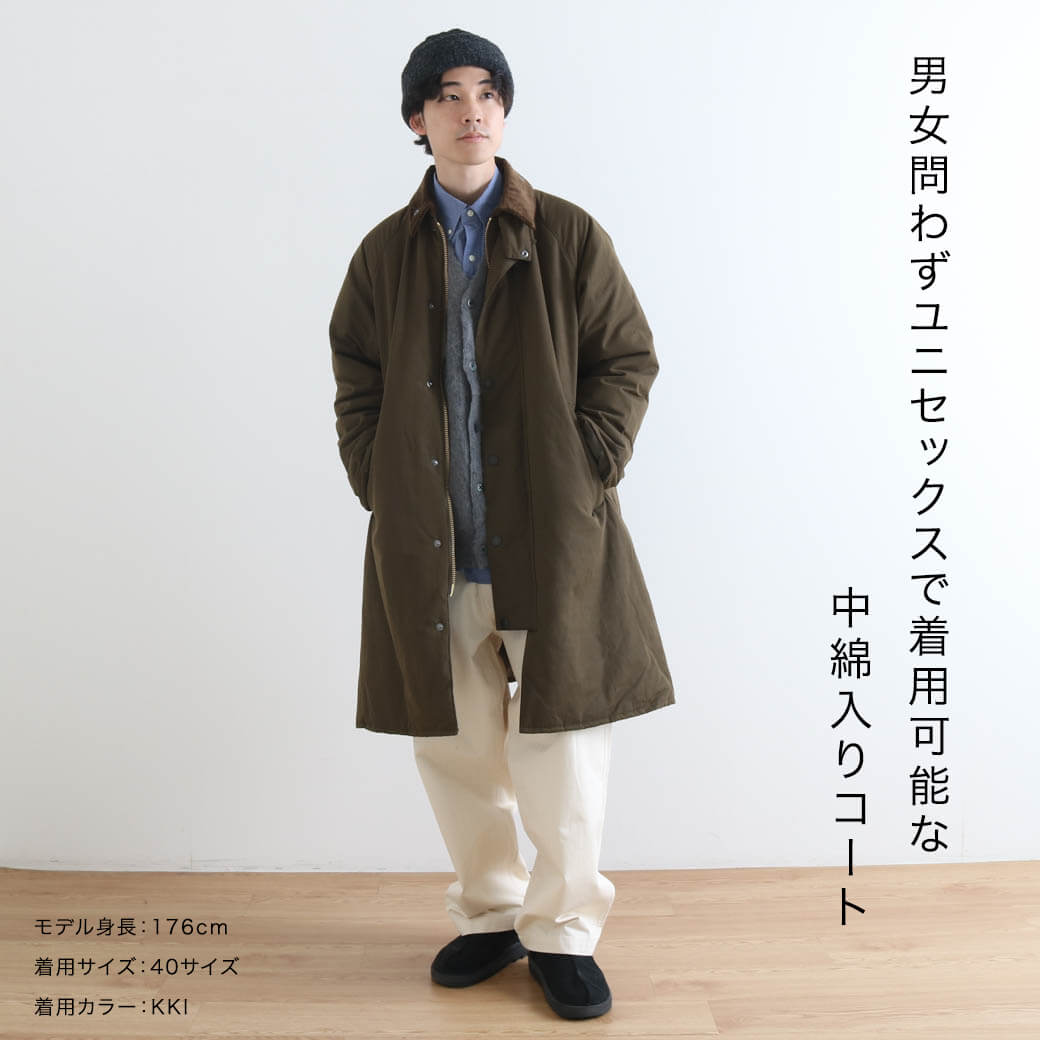 Barbour バブアー EXMOOR エクスモア JAPAN SPECIAL 中綿 ミドルレングス コート アウター 長袖 メンズ レディース  ユニセックス 232MCAG007 送料無料