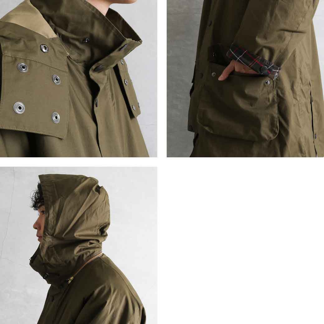 バブアー Barbour フーディッドパーカー メンズ 1473MCAG011