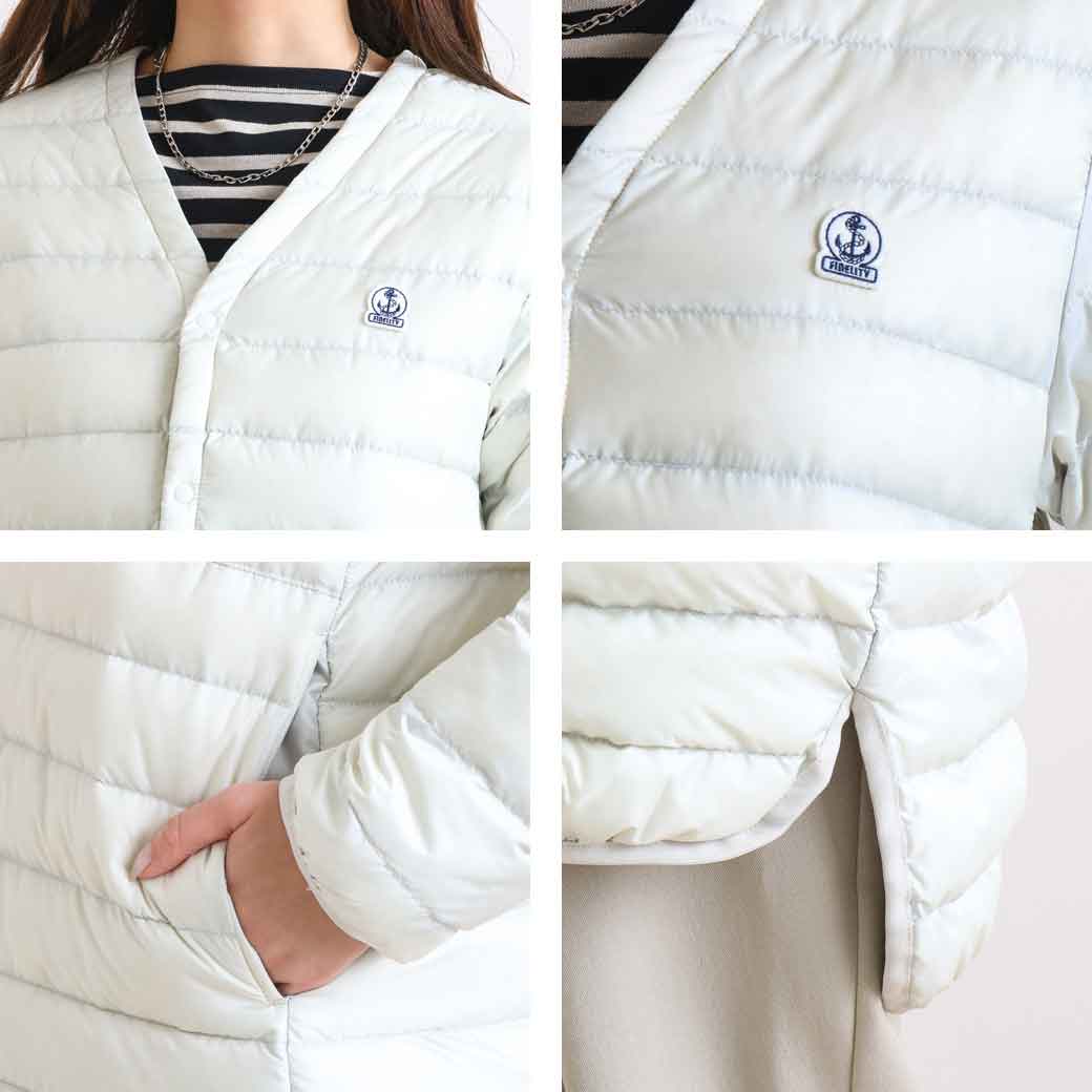 FIDELITY フィデリティ LONG DOWN JACKET アウター レディース ダウン